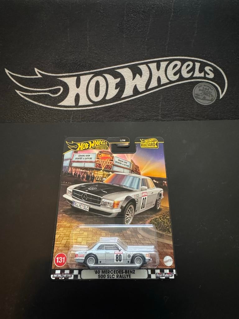 Hot Wheels '80 Mercedes-Benz 500 SLC Rallye Premium, Ophalen of Verzenden, Nieuw, Auto