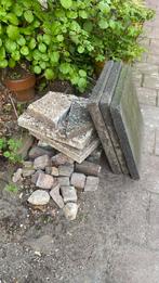 Laatste restje (grind)tegels gratis ophalen!, Tuin en Terras, Tegels en Klinkers, Ophalen, Zo goed als nieuw, Beton, Terrastegels