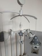 Muziekmobiel voor babybed of box wit en grijs, Ophalen of Verzenden, Zo goed als nieuw