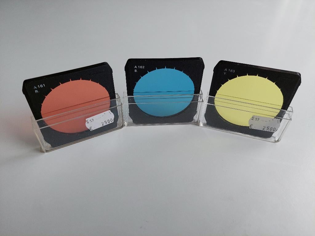 371 - Cokin Pola Red/Blue/Yellow - A161/A162/A163 - nieuw, Audio, Tv en Foto, Fotografie | Filters, Polarisatiefilter, 60 tot 70 mm