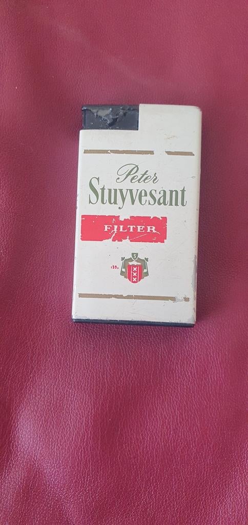 Vintage Peter Stuyvesant Filter Aansteker, Verzamelen, Ophalen of Verzenden, Gebruikt, Aansteker