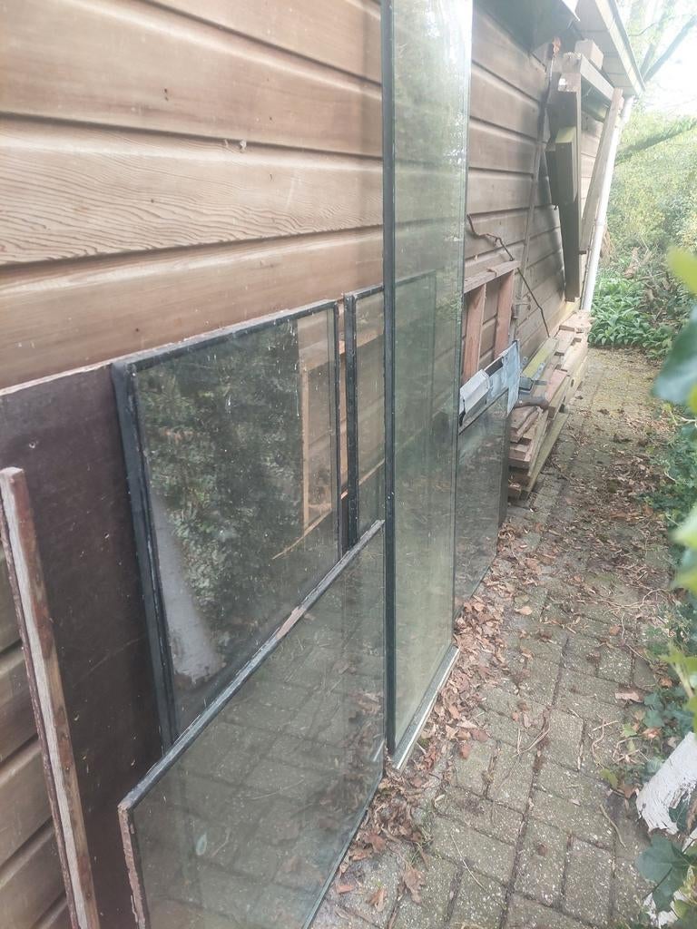 Partij HR++ ruiten., Doe-het-zelf en Verbouw, Glas en Ramen, Ophalen, Gevelraam of Ruit