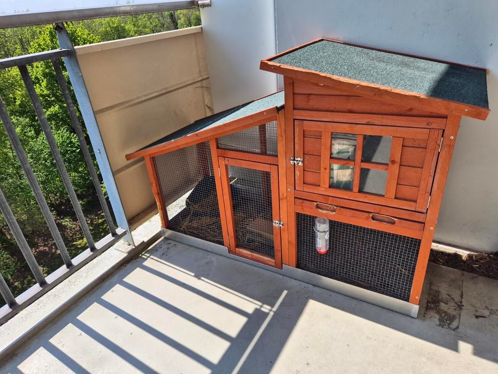 Buitenhok / ren., Dieren en Toebehoren, Ophalen, Gebruikt, Kippenhok of Kippenren