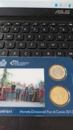 mooie munt cart sanmarino, Ophalen of Verzenden, San Marino, 2 euro, Losse munt