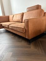 Grote leren hoekbank !!Moet weg wegens verhuizing!!, Huis en Inrichting, Banken | Bankstellen, Ophalen, Gebruikt, Hoekbank, 200 tot 250 cm
