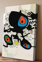 Joan Miró - Hommage - Canvas Schilderij, Antiek en Kunst, Verzenden