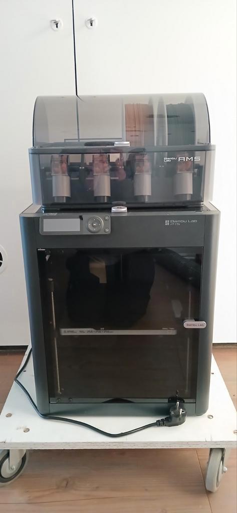 Bambu Lab P1S combo 3d printer zo goed als nieuw, Computers en Software, 3D Printers, Zo goed als nieuw, Ophalen