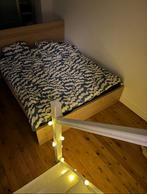 tweepersoonsbed IKEA (MALM) !no matras!, Huis en Inrichting, Slaapkamer | Bedden, Ophalen, Gebruikt, Tweepersoons, Overige maten