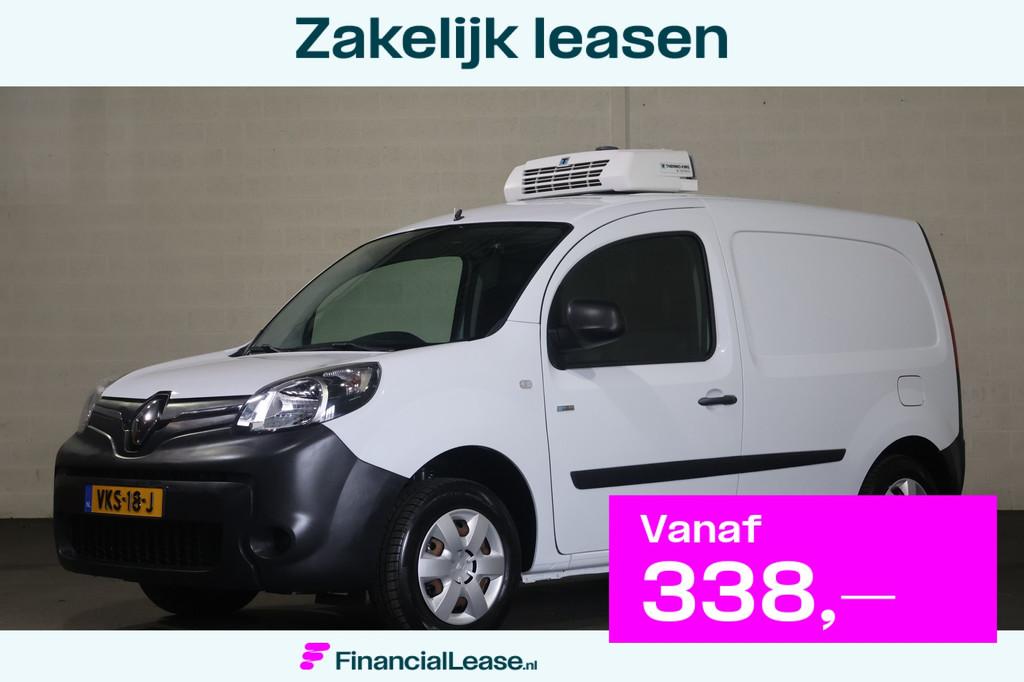 Renault Kangoo Z.E. 100% Elektrische Koelwagen Dag en Nacht, Stof, Gebruikt, Wit, Elektrische ramen