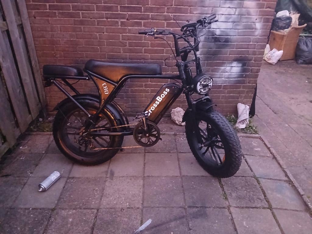 C80 crossboss fatbike, Ophalen, Zo goed als nieuw, Overige merken