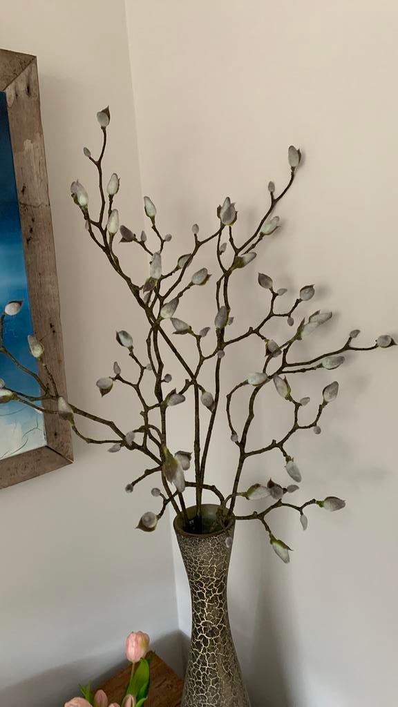 2 magnolia takken kunst, Ophalen, Zo goed als nieuw
