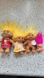 Trollen popjes vintage jaren '70, Ophalen of Verzenden, Zo goed als nieuw