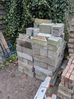 Stapelblokken grijs 14x14x42 cm (NOG PAAR OVER), Tuin en Terras, Ophalen, Gebruikt, Blok, Minder dan 100 cm