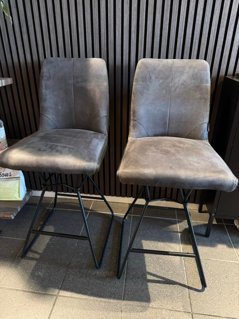 2 XOOON barstoel barkrukken draaibar, Huis en Inrichting, Barkrukken, Draaibaar, Gebruikt, 60 tot 90 cm, Ophalen of Verzenden