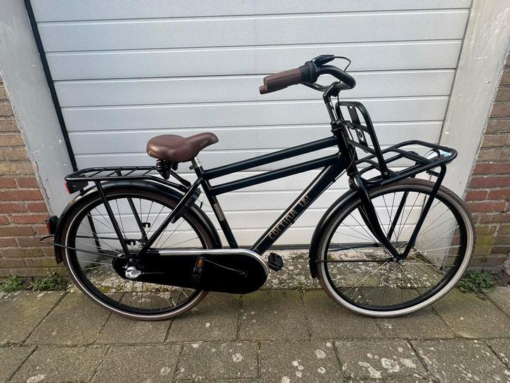 ♟️Cortina u4 fietsen in 1 koop 24 inch/ 26 inch zwart matt🎓, Fietsen en Brommers, Fietsen | Meisjes, Zo goed als nieuw, 24 inch