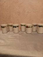 7x Marjolein Bastin bekers bosvruchten servies, Huis en Inrichting, Keuken | Servies, Ophalen of Verzenden, Zo goed als nieuw