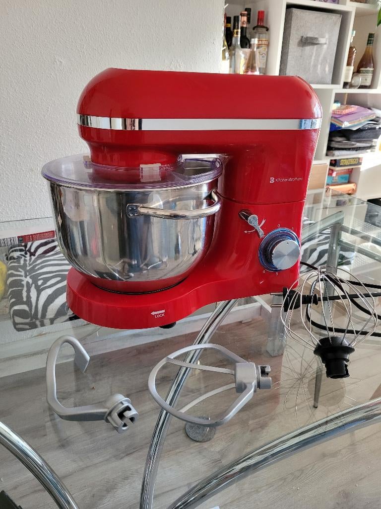 Kitchenbrothers keukenmachine, Ophalen of Verzenden, Gebruikt, 3 snelheden of meer