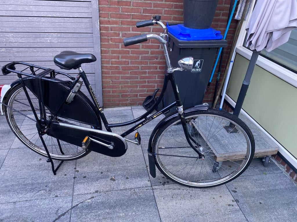 Gazelle populair omafiets 28 inch, 56 cm of meer, Ophalen, Zo goed als nieuw