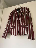 Nieuwe gestreepte Promiss blazer (medium - 38), Kleding | Dames, Maat 38/40 (M), Promiss, Paars, Ophalen of Verzenden