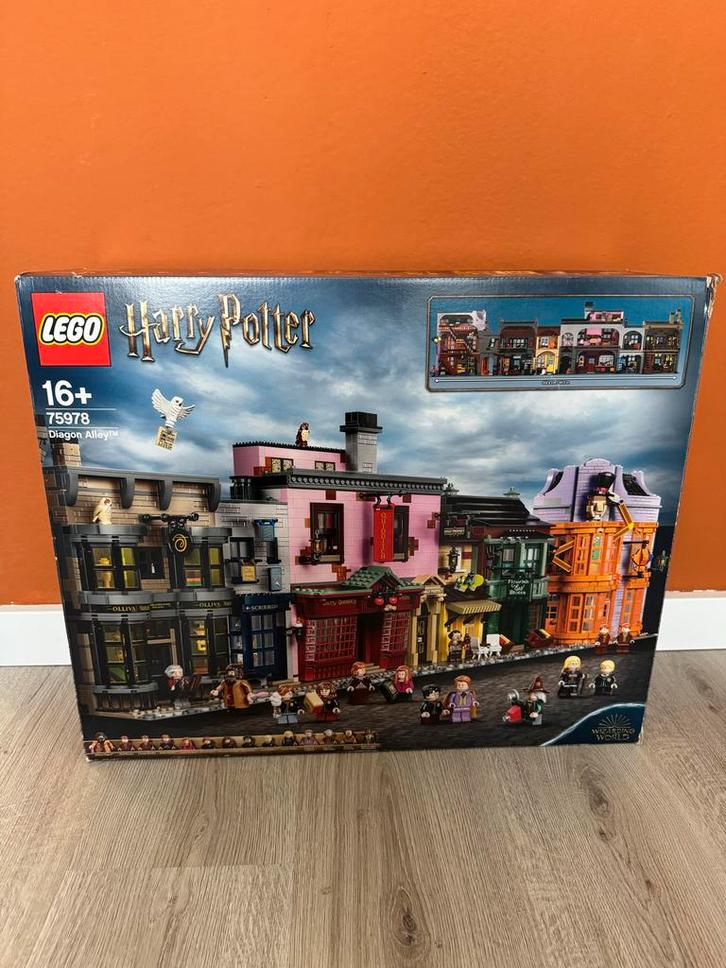 Lego Harry Potter 75978 - Wegisweg / Diagon Alley, Kinderen en Baby's, Speelgoed | Duplo en Lego, Zo goed als nieuw, Lego, Complete set