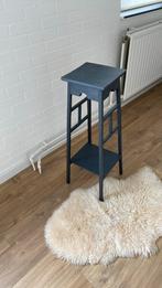 Plantentafel eiken grijs geverfd, Huis en Inrichting, Woonaccessoires | Zuilen en Pilaren, Ophalen, Gebruikt