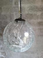 craquele glazen bal met verlichting, Ophalen of Verzenden, Zo goed als nieuw
