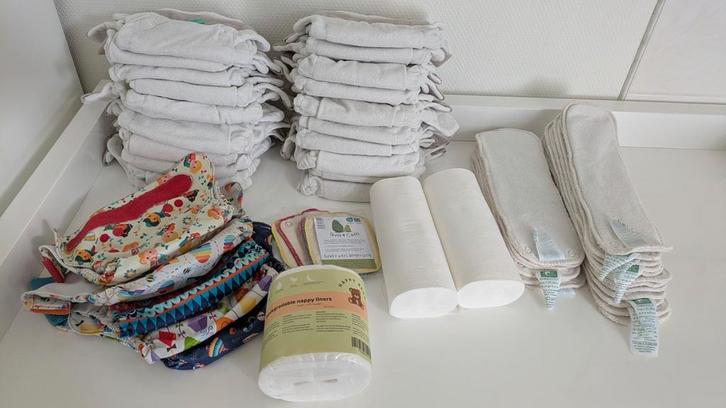 Totsbots maat 1 wasbare luiers, Kinderen en Baby's, Overige Kinderen en Baby's, Gebruikt, Ophalen