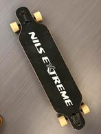 Longboard Nils Extreme (rood/zwarte onderkant), Sport en Fitness, Skateboarden, Ophalen of Verzenden, Zo goed als nieuw, Longboard