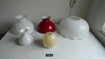 Lampen, diverse losse lampen, hang en schermerlamp beschikbaar voor biedingen