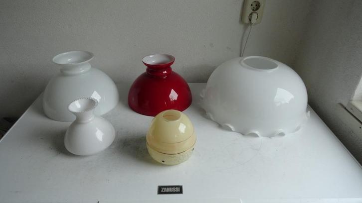 Lampen, diverse losse lampen, hang en schermerlamp, Huis en Inrichting, Lampen | Hanglampen, Gebruikt, Minder dan 50 cm, Ophalen of Verzenden