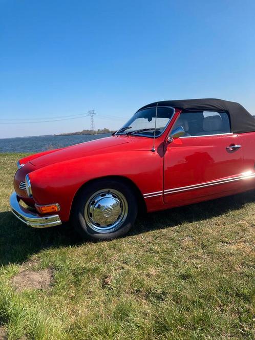 Volkswagen karmann ghia 1972, Auto's, Oldtimers, Particulier, Lederen bekleding, Open dak, Volkswagen, Benzine, Cabriolet, Handgeschakeld