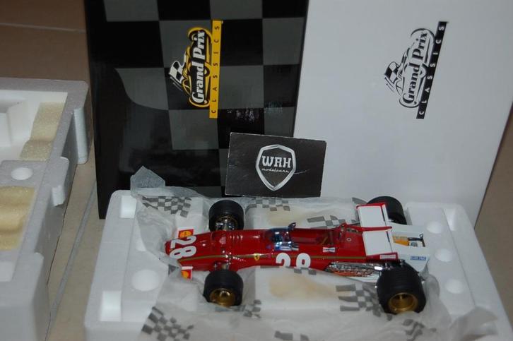 1:18 FERRARI 312 B F1 GIUNTI #28 EXOTO 97066 WRH, Hobby en Vrije tijd, Modelauto's | 1:18, Zo goed als nieuw, Auto, Overige merken