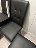 Nette zwarte keukenstoelen (set), Huis en Inrichting, Ophalen, Kunststof, Twee, Zwart