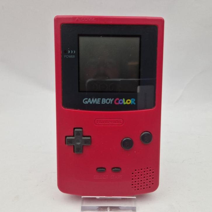 Nintendo GameBoy Color red Nu voor maar €124.99, Spelcomputers en Games, Games | Nintendo Game Boy, Zo goed als nieuw, Avontuur en Actie