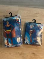 Superman (L) en supergirl (M) kostuums, Ophalen of Verzenden, Zo goed als nieuw, Carnaval