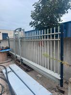 Schuifhek alu ( Heras ), Ophalen, Gebruikt, Aluminium, Spijlenhekwerk