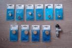 Messing draadfitting dopsok eindkap 6x 3/8" 4x 3/4" gaskraan, Doe-het-zelf en Verbouw, Buizen en Afvoer, Overige materialen, Overige typen
