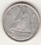Canada - Elisabeth II 10 cent 1965 zilver - KM61, Postzegels en Munten, Munten | Amerika, Verzenden, Noord-Amerika, Zilver