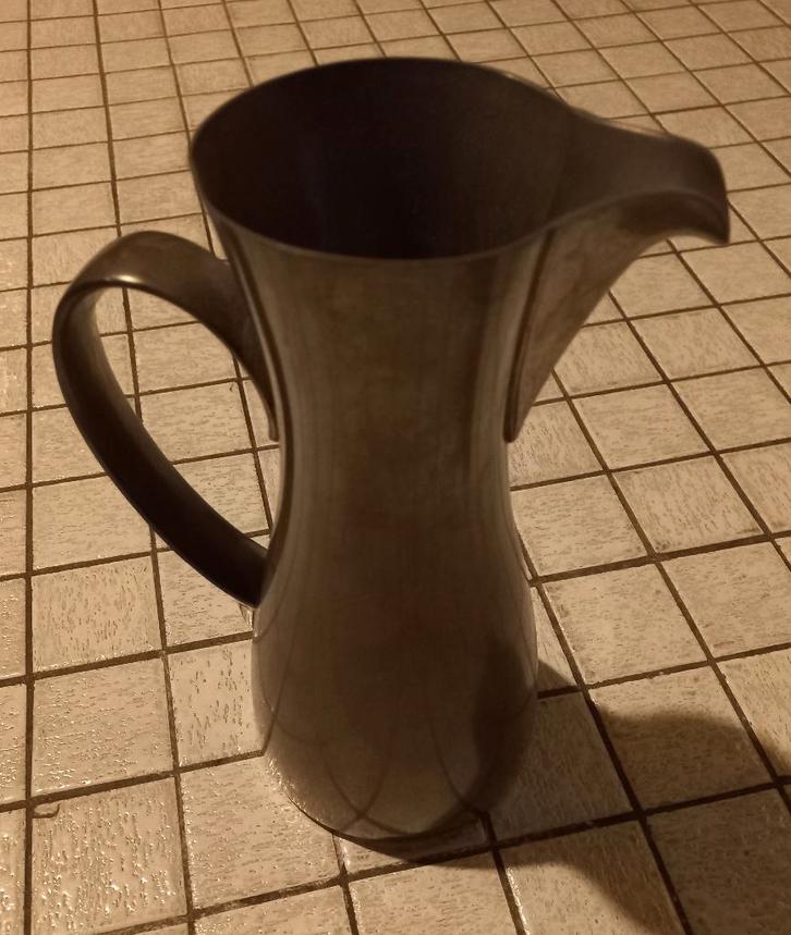 Tinnen tin schenkkan tuitkan kan , kmc tiel , nog netjes in, Antiek en Kunst, Antiek | Tin, Ophalen of Verzenden