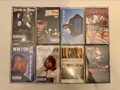 Hip hop rap cassettes, Cd's en Dvd's, Cassettebandjes, Zo goed als nieuw, Origineel, Hiphop en Rap, Ophalen of Verzenden