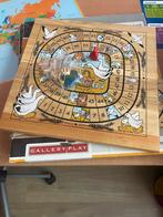 Houten Ganzenbord - Klassiek Spel, Hobby en Vrije tijd, Gezelschapsspellen | Bordspellen, Een of twee spelers, Ophalen, Zo goed als nieuw