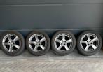 15 inch Fiat 500 velgen met nieuwe winterbanden, Gebruikt, 15 inch, Banden en Velgen, Personenwagen