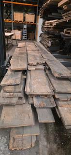 Oude Grenen Planken | Dakbeschot/Wandbekleding | 60 m2, Doe-het-zelf en Verbouw, Hout en Planken, Gebruikt, 25 tot 50 mm, Grenen
