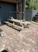 Picknicktafel picknickbank t.e.a.b, Tuin en Terras, Ophalen, Gebruikt, Hout