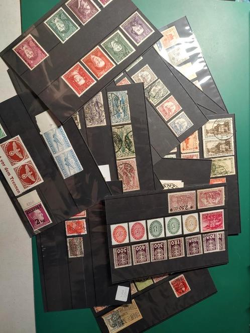 Postzegels duitse rijk op kaartjes, Postzegels en Munten, Postzegels | Volle albums en Verzamelingen, Buitenland, Ophalen of Verzenden