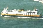 990121 Texel Veerboot _Gelopen met mooie zegel, Verzamelen, Verzenden, Gelopen, Waddeneilanden