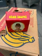 Vintage Laurel & Hardy spaarpot (Oliver Hardy, 1981), Verzamelen, Spaarpotten, Ophalen of Verzenden, Gebruikt, Metaal of Blik