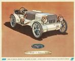 4 Oude Originele AUTO Merken periode 1898-1900-1904-1905, Verzenden, Zo goed als nieuw, Overige typen