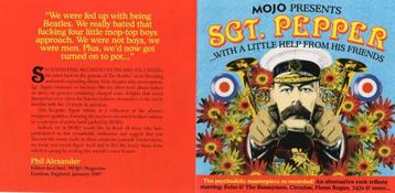(BEATLES) MOJO PRESENTS SGT PEPPER WITH A LITTLE HELP..... beschikbaar voor biedingen
