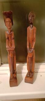 Afrikaanse houten beeldjes, Antiek en Kunst, Kunst | Niet-Westerse kunst, Ophalen of Verzenden